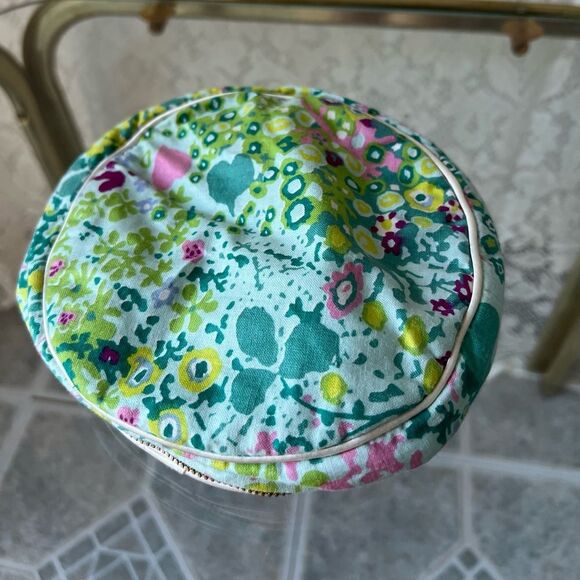 Vintage Shaxted Jewlery Travel Case / Organizer Floral Pattern Velvet Lined - Picture 4 of 9